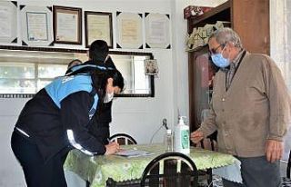 Aliağa’da korona virüsü denetimleri