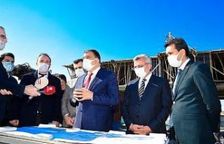 Altay Kışlası sosyal tesislerinde sona gelindi