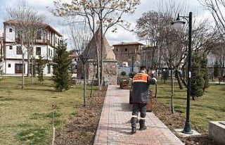Altındağ Belediyesi’nden Hamamönü’nde temizlik...