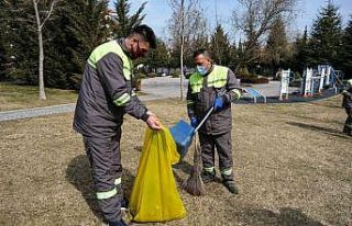 Altındağ Belediyesinden parklara bakım