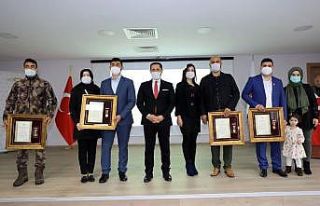 Amasyalı gazilere ’Devlet Övünç Madalyası ve...