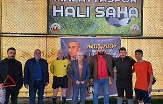 ’Amigo Yusuf’ adına futbol turnuvası düzenlendi