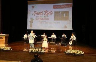 Analı kızlı ses yarışması ödül töreni düzenlendi