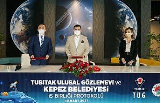 Antalya Bilim Merkezine astronomi bölümü açılıyor