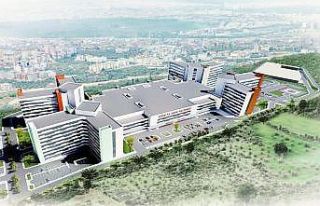 Antalya Şehir Hastanesi’nin inşaat çalışmaları...