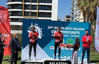 Antalya’daki şampiyonada Şahin Şenoduncu Balkan...