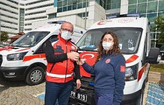 Antalya’ya 5 yeni ambulans