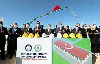 Araban’da Kapalı Semt Pazarı Yeri’nin temeli...