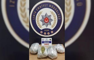 Araçtan 4 kilo 250 gram uyuşturucu madde çıktı