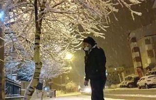 Ardahan’da kar yağışı