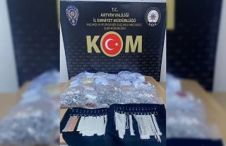 Artvin’de gümüş kaçakçılığı