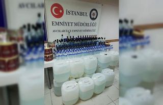 Avcılar’da otomobil garajında kaçak 257 litre...