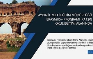 Aydın İl Milli Eğitim, Erasmus akreditasyonuna...