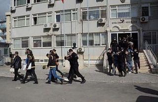 Aydın’daki suç örgütü operasyonunda 8 şüpheli...