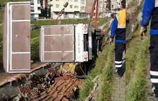 Babasından izinsiz kamyoneti aldı, gecekondunun...