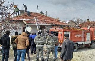 Baca yangını paniğe neden oldu