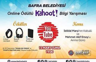 Bafra Belediyesi’nden genel kültür temalı ödüllü...