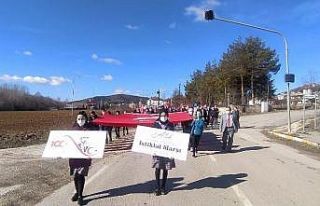 Bağımsızlığın simgesi İstiklâl Marşı, Daday’da...