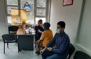 Bağlar Belediyesi personeline sağlık taraması