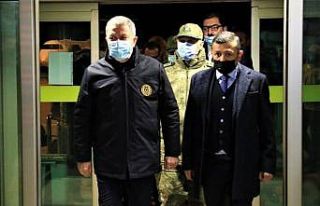 Bakan Akar: “Kazanın ani değişim gösteren hava...