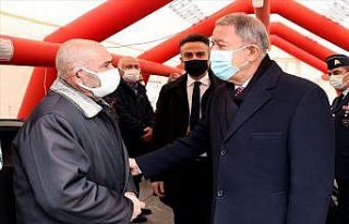 Bakan Akar ve TSK komuta kademesinden şehit ailelerine...