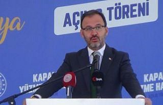 Bakan Kasapoğlu: “Bu coğrafyaya, kutlu emanete...