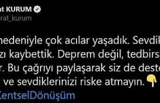 Bakan Kurum’dan ‘kentsel dönüşüme destek’...