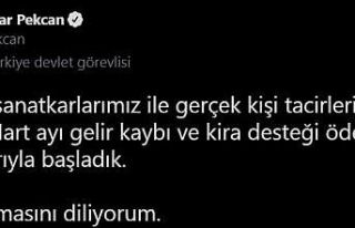 Bakan Pekcan, Mart ayı gelir kayıplarının dün...
