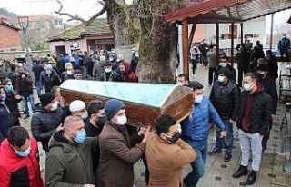 Barakada öldürülen şahıs gözyaşlarıyla toprağa...