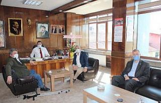 Bartın Sakatlar Derneğinden Kaya’ya tebrik ziyareti