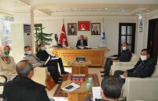 Başkan Akkaya muhtarları bilgilendirdi