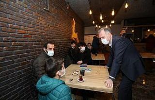 Başkan Alper Taban gençlerle buluştu