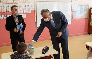 “Başkan amca ile küçük kahramanlar iş başında”