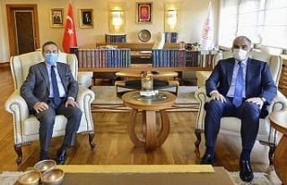 Başkan Ataç, Bakan Ersoy ile görüştü