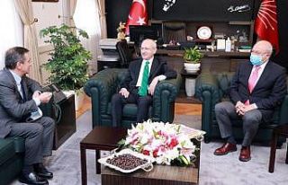 Başkan Ataç başkent ziyareti sırasında Kılıçdaroğlu...