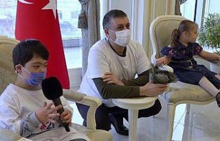 Başkan Bozkurt ‘özel’ misafirlerini ağırladı