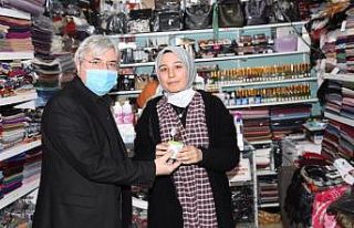 Başkan Cengiz 8 Mart’ı çalışan kadınlar ile...