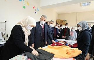 Başkan Çerçi kursiyerlerle buluştu