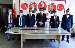 Başkan Çınar, MHP’liler ile bir araya geldi