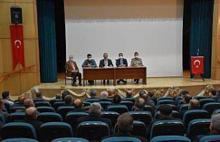 Başkan Geylani muhtarlarla bir araya geldi
