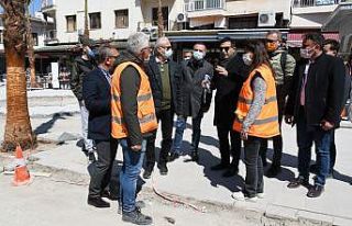 Başkan Günel, çalışmaları yerinde inceledi