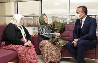 Başkan Kibar’dan huzurevi sakinlerine ziyaret