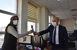 Başkan Kılıç, sağlık ve belediye çalışanlarının...