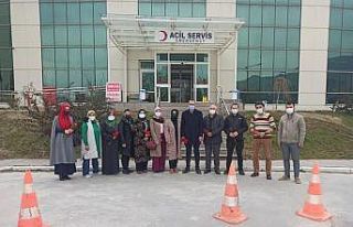 Başkan Kulat’tan hastane personeline kutlama