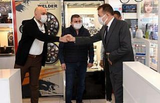 Başkan Özyiğit esnafla bir araya geldi