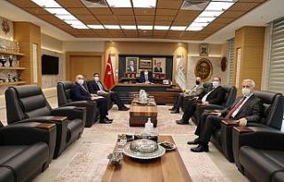 Başkan Ramazan, UNDP Suriye Programı Yöneticisi...