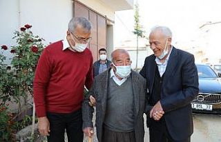 Başkan Tarhan, eski rakibi Hocaoğlu ile birlikte...