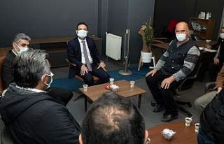 Başkan Vekili Aslan, esnaf buluşmalarına devam...