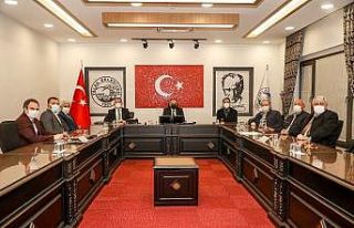 Başkan Yalçın Boşnakları ağırladı