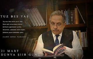 Başkan Yalçın’dan Şiir Günü Paylaşımı